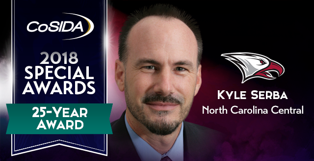 Special Awards Salute: Kyle Serba (North Carolina Central University), 25-Year Award